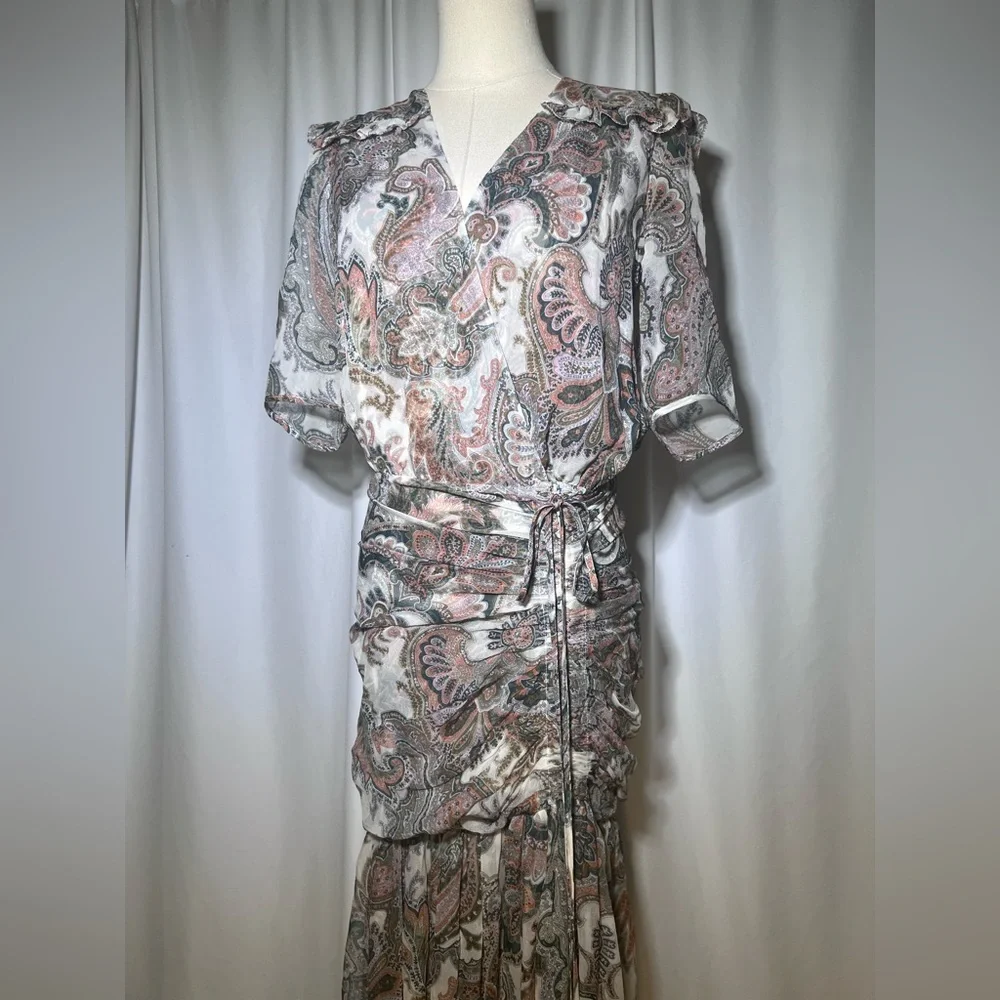 Veronica Beard Silk Mick Dress | 2 NWT - Picture 13 of 16